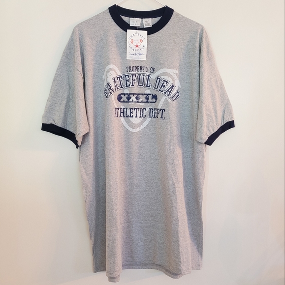 Vintage NWT Grateful Dead Ringer Tshirt XL 1999 - Picture 1 of 7